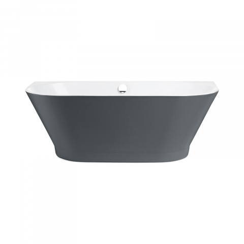 Cazi freestanding - Cada de baie freestanding Bristol, gri antracit 170 x 80 x 60 cm Fibrex