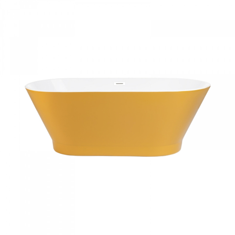 Cada de baie freestanding Oslo, Limonit 170 x 80 x 60 cm Fibrex [1]