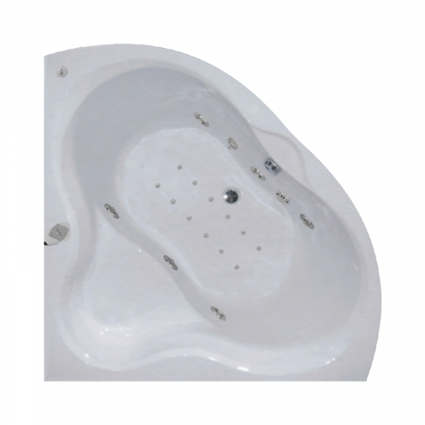 Cazi cu hidromasaj - Cada de baie pe colt MITO Duo Light 144 x 144 x 55 cm Belform