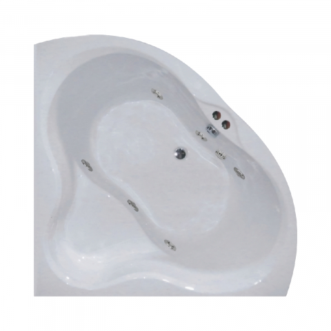 Cazi cu hidromasaj - Cada de baie pe colt MITO Hidro 144 x 144 x 55 cm Belform