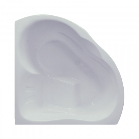 Cazi asimetrice, pe colt sau rotunde - Cada de baie semirotund ZIAM 152 x 152 x 53 cm Belform
