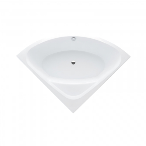 Cazi asimetrice, pe colt sau rotunde - Cada de baie Sense III, de colt, alb 140 x 140 x 45 cm Fibrex