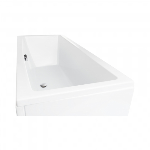 Cada de baie Sense I, dreapta, alb 170 x 75 x 45 cm Fibrex [3]