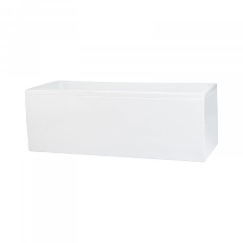 Cada de baie Sense I, dreapta, alb 170 x 75 x 45 cm Fibrex [2]