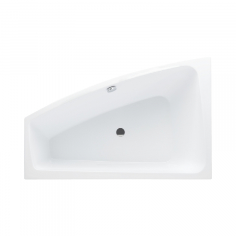 Cazi asimetrice, pe colt sau rotunde - Cada de baie Sense II, asimetrica, dreapta, alb 150 x 100 x 45 cm Fibrex