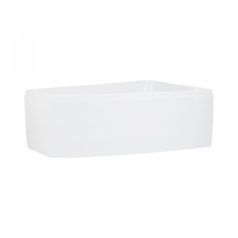 Cada de baie Sense II, asimetrica, stanga, alb 150 x 100 x 45 cm Fibrex [1]