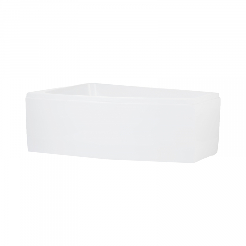 Cada de baie Sense II, asimetrica, stanga, alb 150 x 100 x 45 cm Fibrex [2]