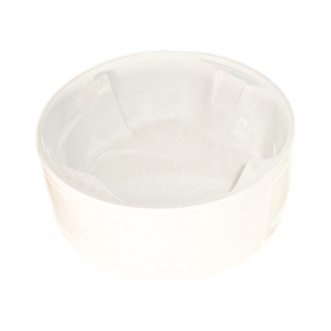Cazi asimetrice, pe colt sau rotunde - Cada de baie Sphera, rotunda, dreapta, alb 180 x 180 x 54 cm Fibrex