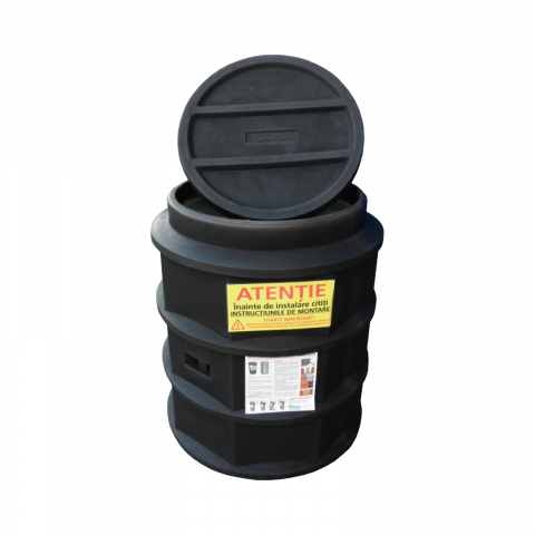 Canalizare exterioara - Camin apometru ECO VALWater D800 H1080 cu capac Valrom
