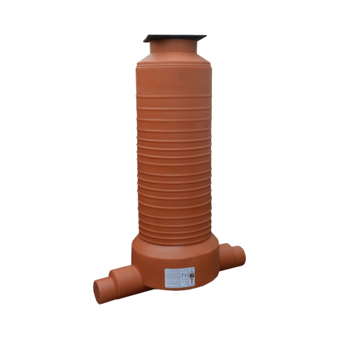 Canalizare exterioara - Camin Racord|Inspectie KompactKIT complet echipat DN500 1IN 1OUT D.200/160 H1800 capac fonta B125