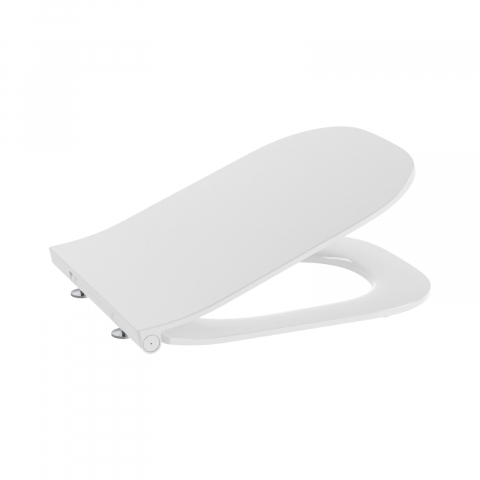 Accesorii baie - Capac WC slim cu anchidere lenta The Gap Roca