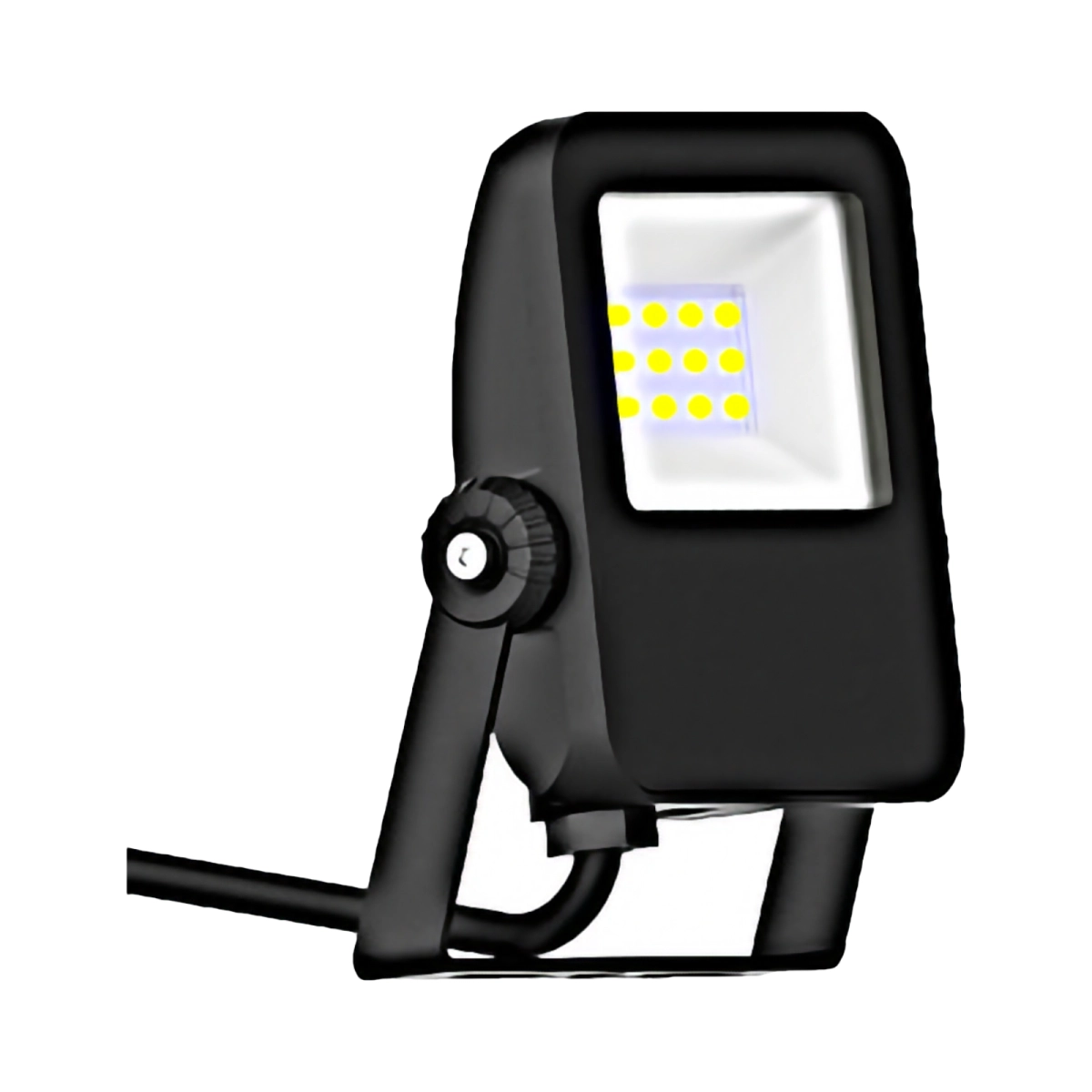 Tablouri electrice, disjunctoare si sigurante - CAPRI LED BASIC 10W 1200LM 3000K SIMETRIC IP65 NEGRU