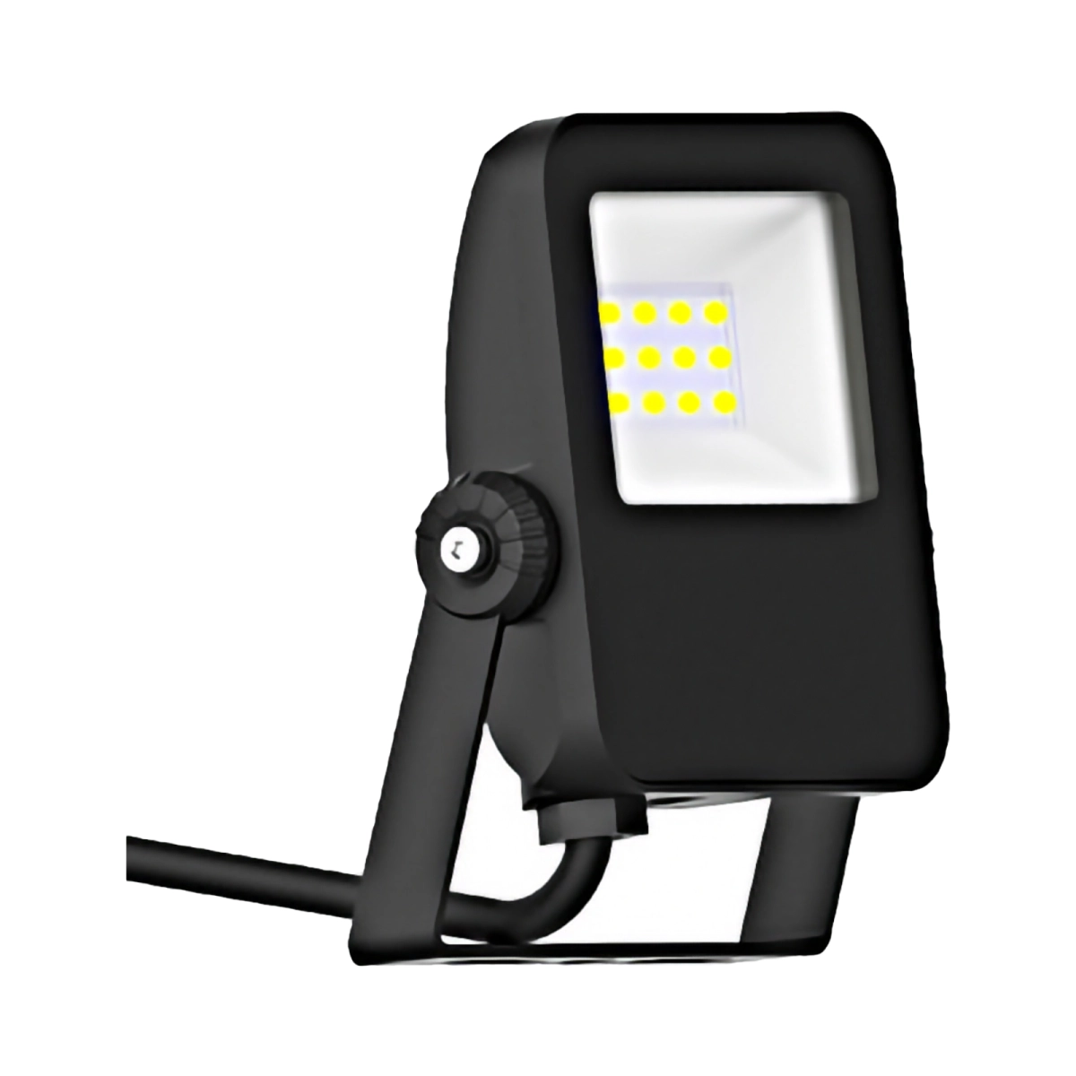 Tablouri electrice, disjunctoare si sigurante - CAPRI LED BASIC 10W 1200LM 4000K SIMETRIC IP65 NEGRU