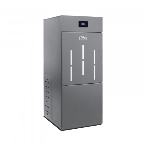 Cazane combustibil solid - Cazan din otel pe peleti BioPellet PRO 24 kW Ferroli