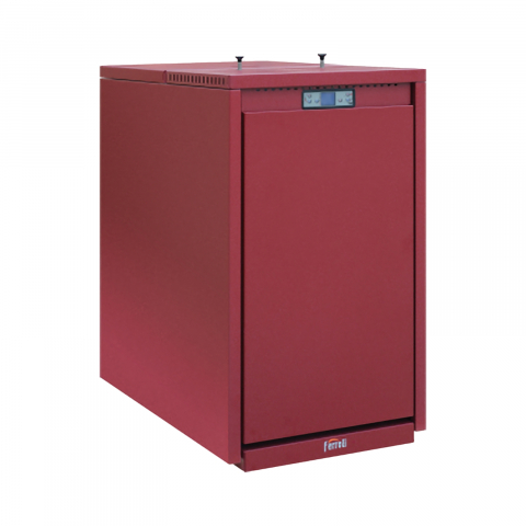 Cazane combustibil solid - Cazane din otel cu functionare pe peleti BioMax 24, 24 kW Ferroli