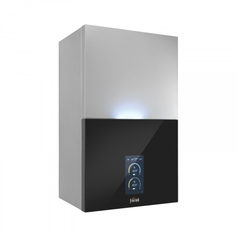 Centrale termice pe gaz - Centrala in condensare BlueHelix MAXIMA 34C + Connect Ferroli