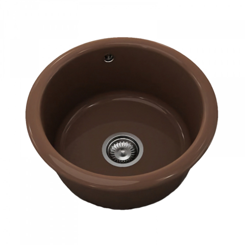 Bucatarie - Chiuveta rotunda 20617 VENGE LIGHT FAT