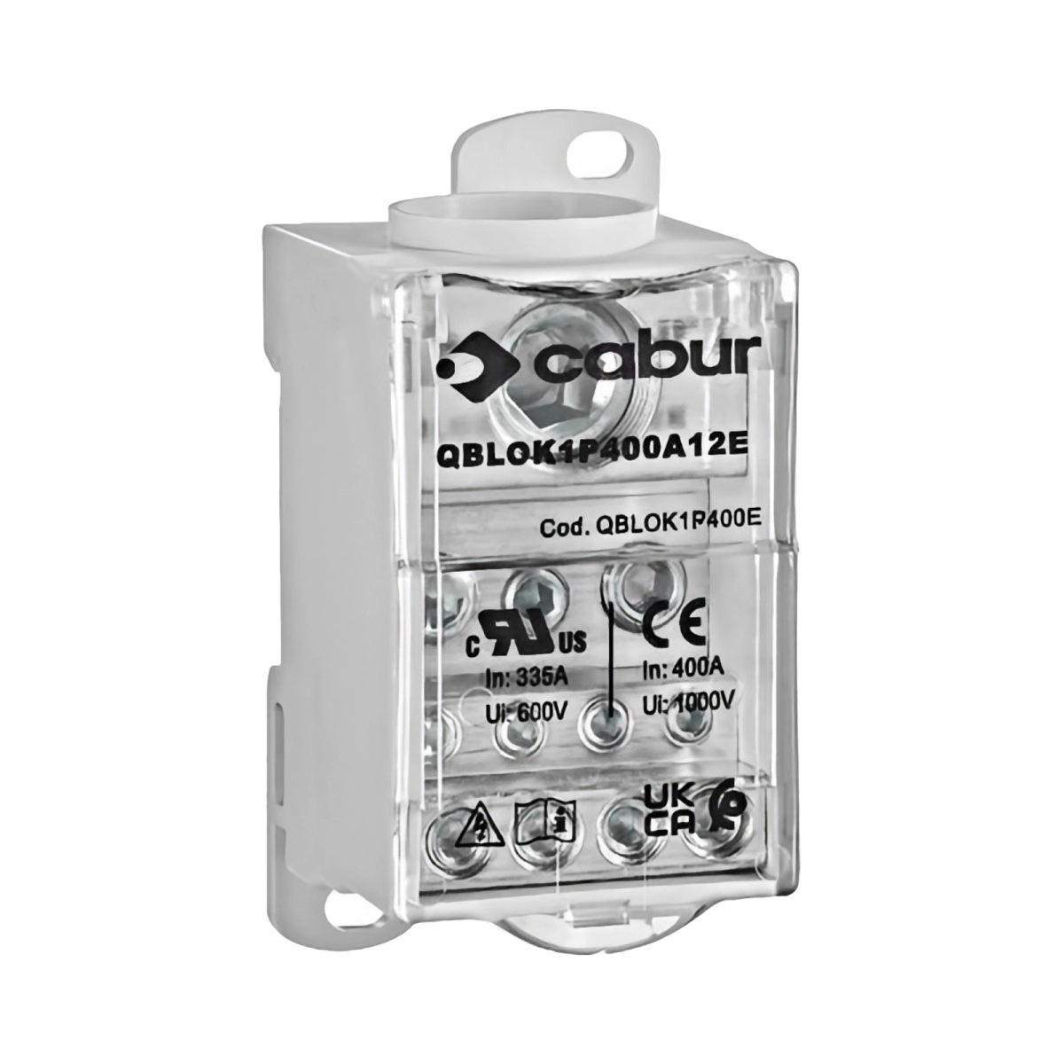 Tablouri electrice, disjunctoare si sigurante - CLEMA 1 POL 400A, 1X185 MM2/2X35 MM2+5X16 MM2+4X10 MM2