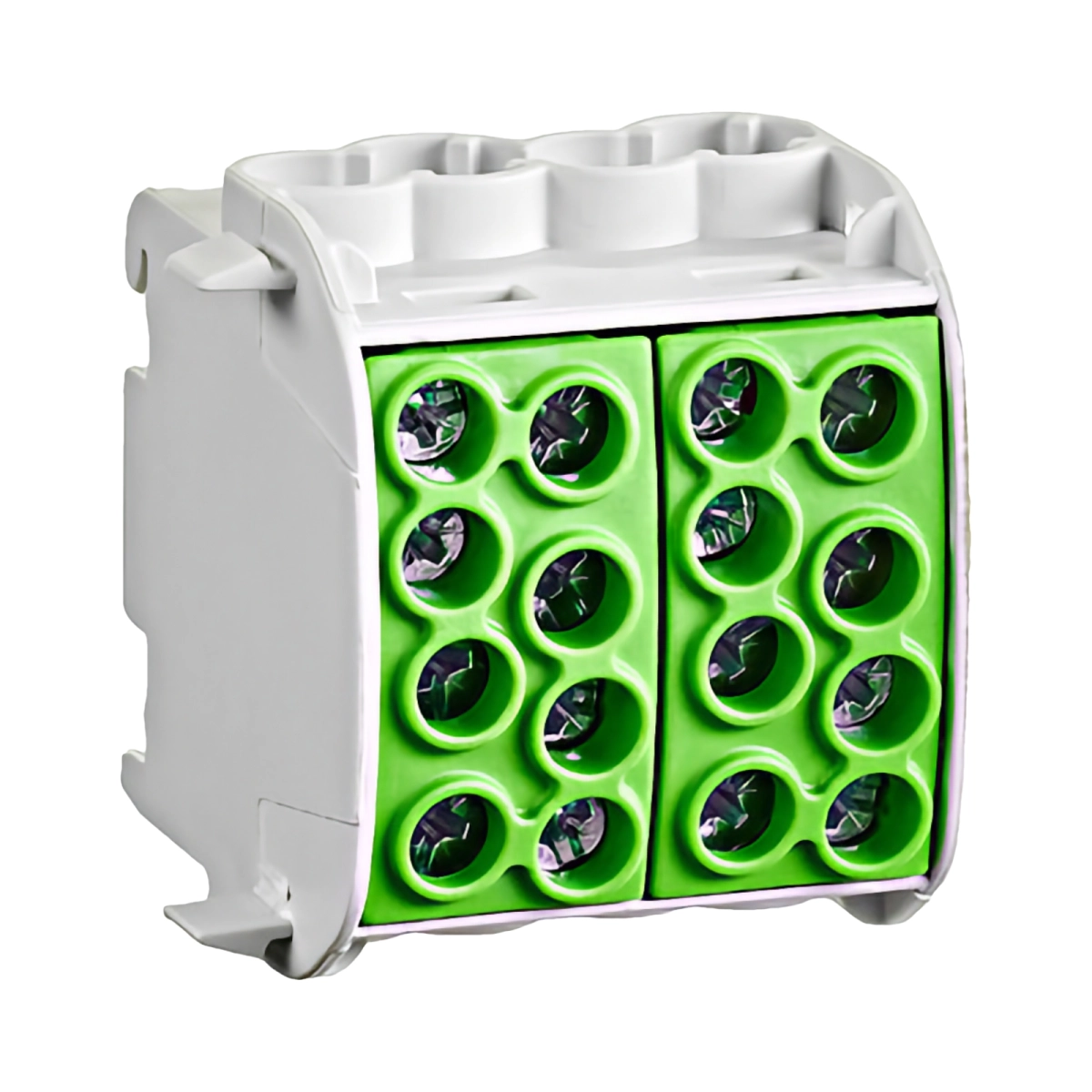Tablouri electrice, disjunctoare si sigurante - CLEMA DE DERIVATIE CU-AL, 35MMP, 4IN/4OUT PE