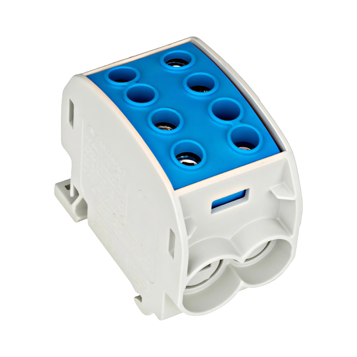 Tablouri electrice, disjunctoare si sigurante - CLEMA DE DERIVATIE CU-AL, 70MMP, 1P. IZOLATA-ALBASTRA