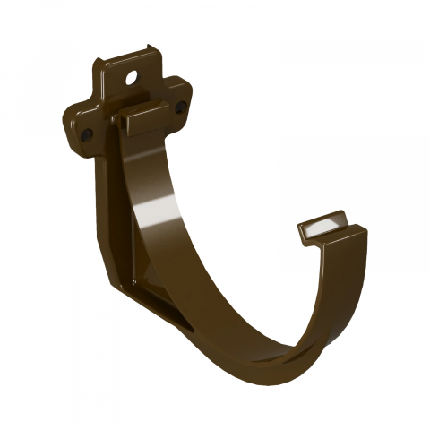 Colectare ape pluviale - Colier fixare jgheab PVC clasic maro