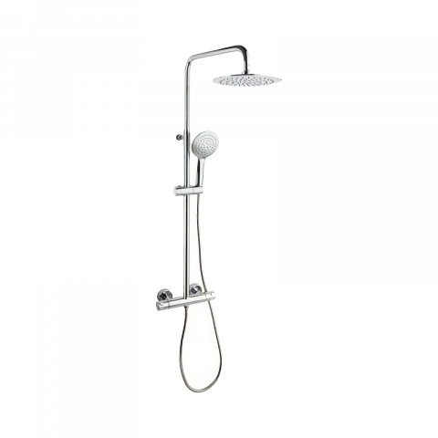 Coloane de dus - Coloana de dus termostatica cu palarie 23 cm crom Ramon Soler