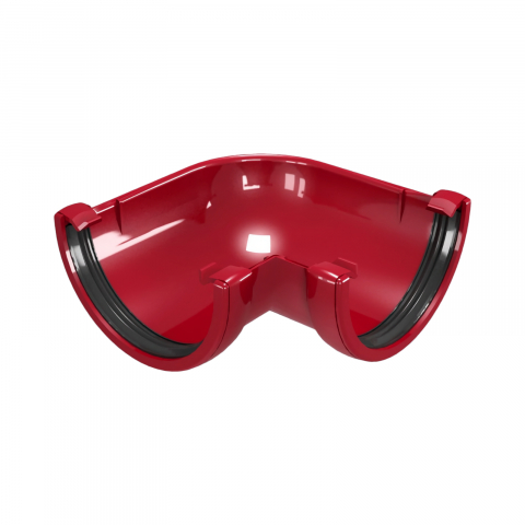 Colectare ape pluviale - Coltar jgheab PVC D.90 mm clasic bordo