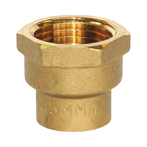 Tevi si fitinguri din cupru - Conector din alama pentru teava cupru D.15 x 1/2" M-M EVP