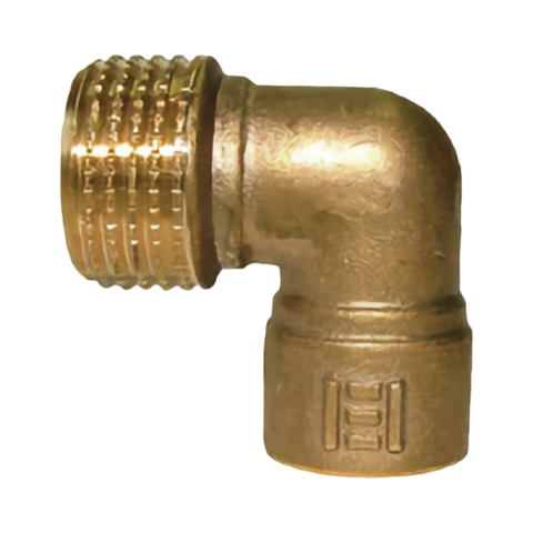 Tevi si fitinguri din cupru - Cot din alama pentru teava cupru D.15 x 1/2" M-T Smart EVP