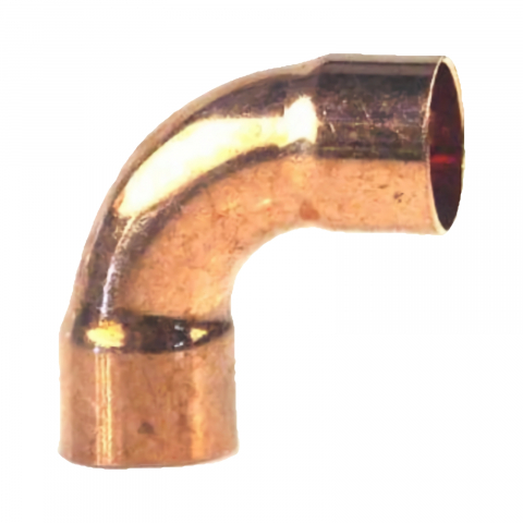 Instalatii sanitare - Cot la 90 grade cupru M-M D.18 mm