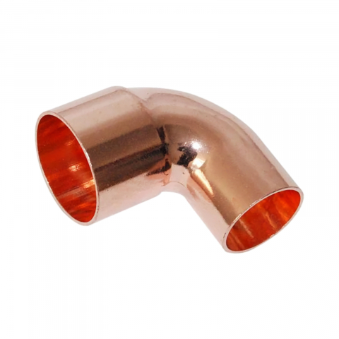 Instalatii sanitare - Cot la 90 grade cupru M-T D.15 mm