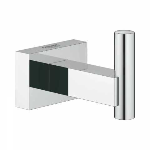 Cuier - Cuier simplu Grohe Essentials Cube, crom