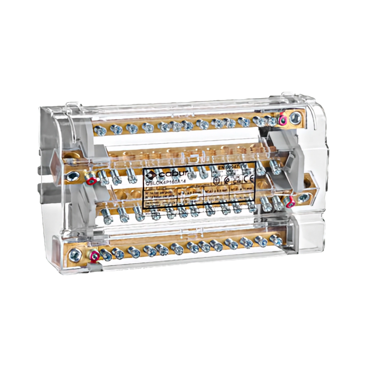 Tablouri electrice, disjunctoare si sigurante - DISTRIBUITOR 4 POLI 160A, PER POL:1X50 MM2/4X35 MM2+9X16 MM2