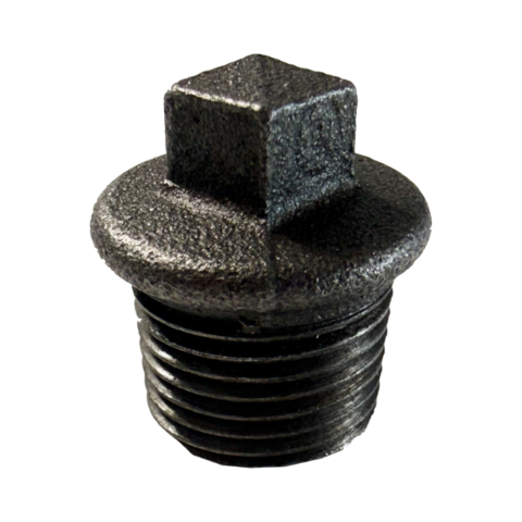 Tevi, fitinguri si accesorii pentru instalatii gaz - Dop negru 1" filet exterior Klass