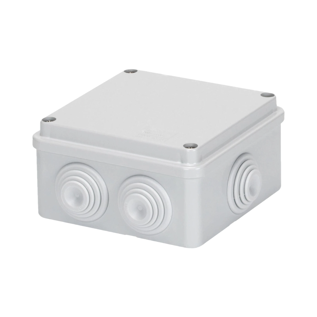 Echipamente electrice - DOZA DERIVATIE GRI PT 100X100X50MM IP55  GEWISS | GW44004