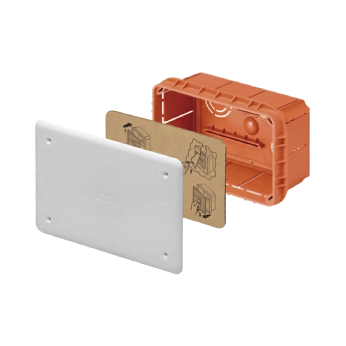 Echipamente electrice - DOZA DERIVATIE ST 152X98X70MM  GEWISS | GW48004