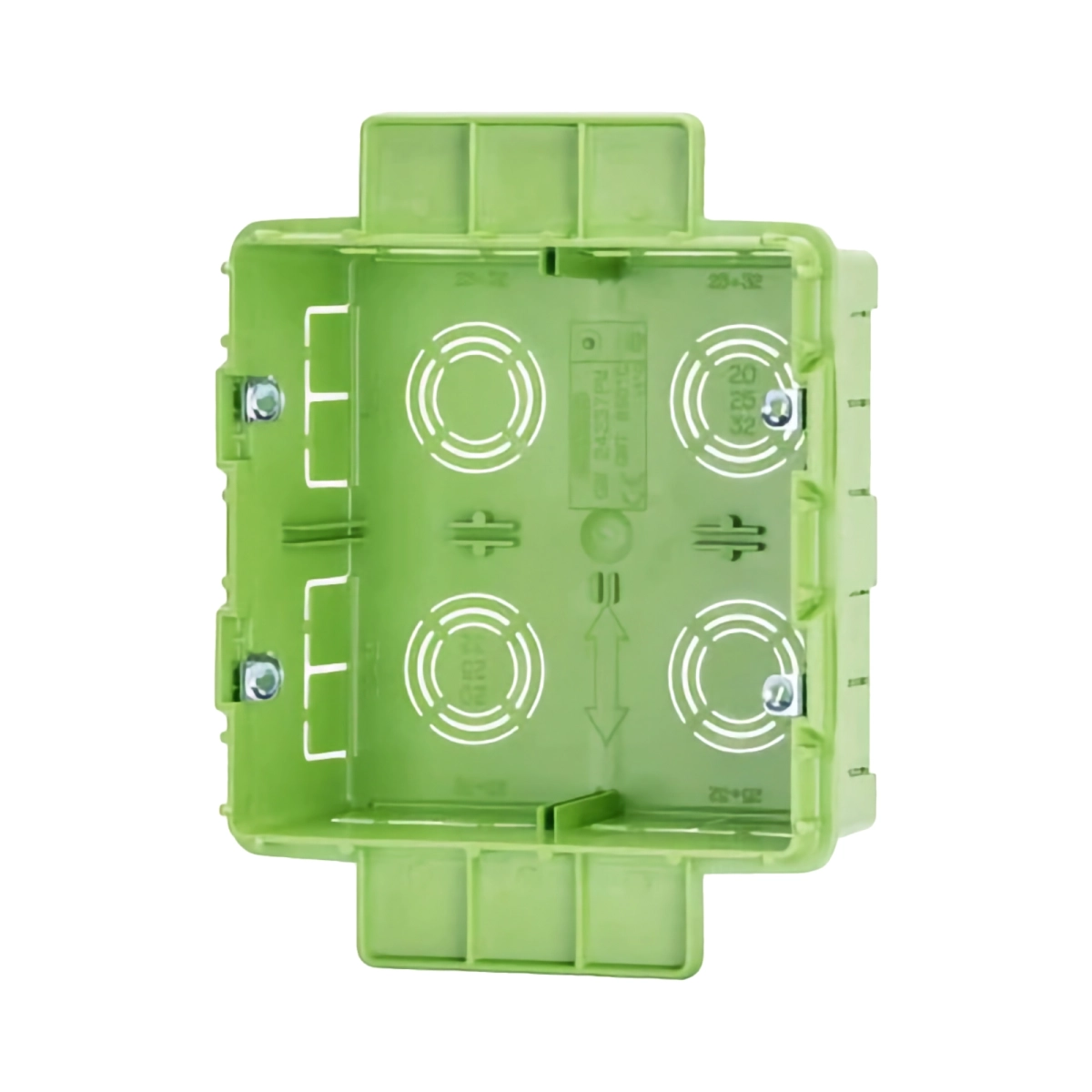 Accesorii prize si intrerupatoare - DOZA RIGIPS 8 MODULE 4+4 GEWISS | GW24237PM