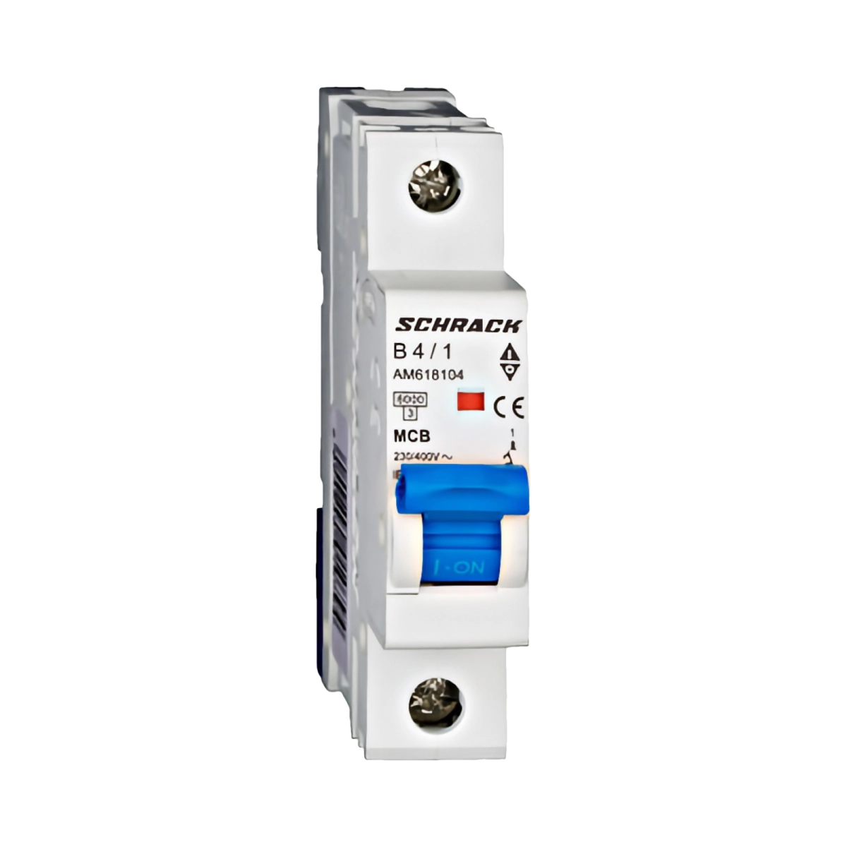 Echipamente electrice - INTRERUPTOR AUTOMAT MODULAR (MCB) AMPARO 6KA, B 4A, 1-POL