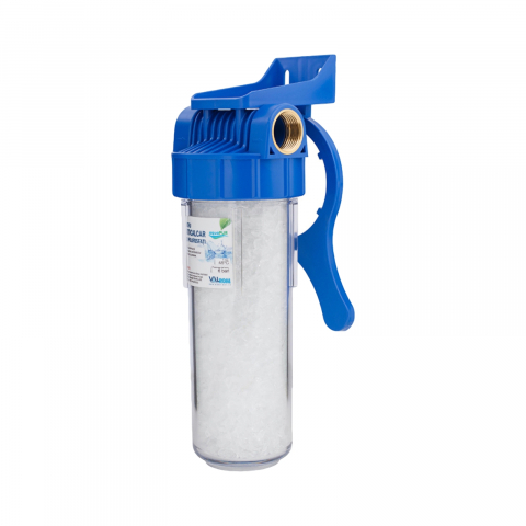 Tratare si filtrare apa potabila - Kit filtru anticalcar 10" D.3/4" si polifosfati Valrom