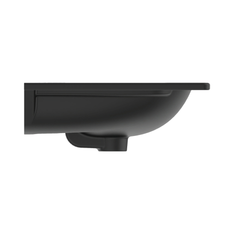 Lavoar 80 cm TESI pentru montaj pe mobilier negru mat Ideal Standard [2]