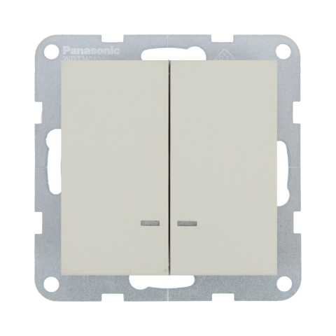 Intrerupatoare - Mecanism comutator cu LED mecanic Karre Plus 55 Soft Touch Sandstone