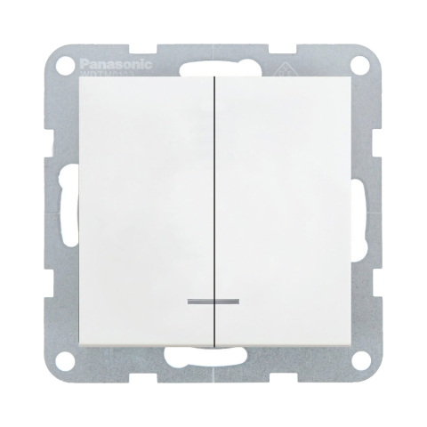 Intrerupatoare - Mecanism comutator cu LED mecanic Karre Plus 55 Alb