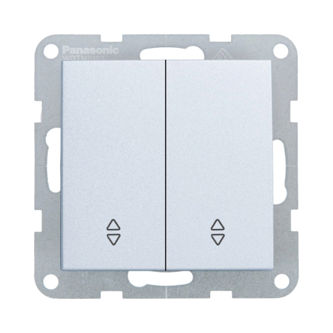 Intrerupatoare - Mecanism comutator scara Karre Plus 55 Silver