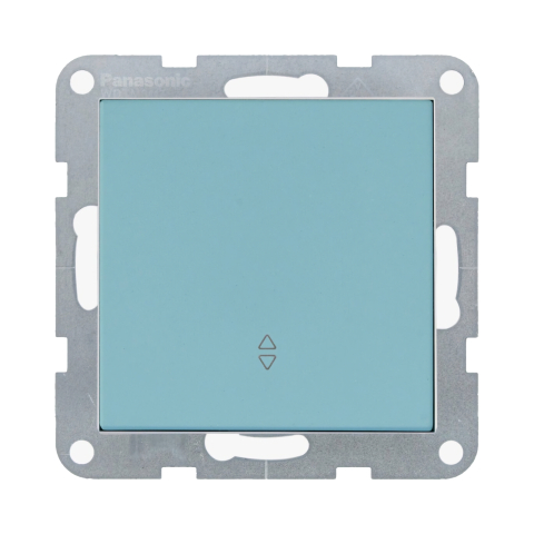 Intrerupatoare - Mecanism comutator scara Karre Plus 55 Soft Touch Turcoaz