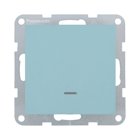 Intrerupatoare - Mecanism intrerupator cu LED Karre Plus 55 Soft Touch Turcoaz