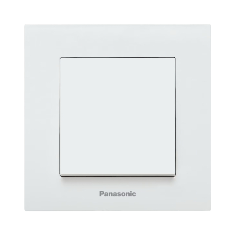 Intrerupatoare - Mecanism intrerupator QC Karre Plus 55 Alb, rama inclusa