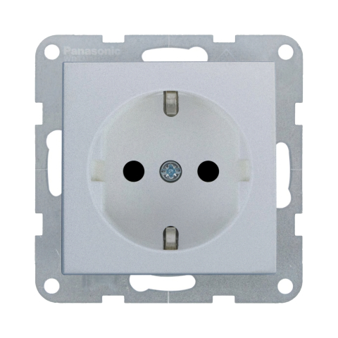 Prize electrice - Mecanism priza Schuko QC Karre Plus 55 Silver