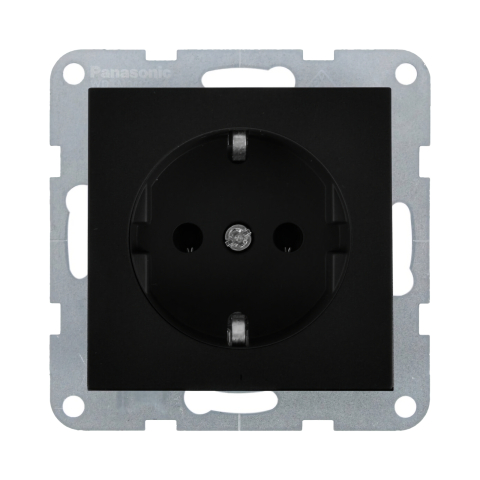 Prize electrice - Mecanism priza Schuko QC Karre Plus 55 Negru