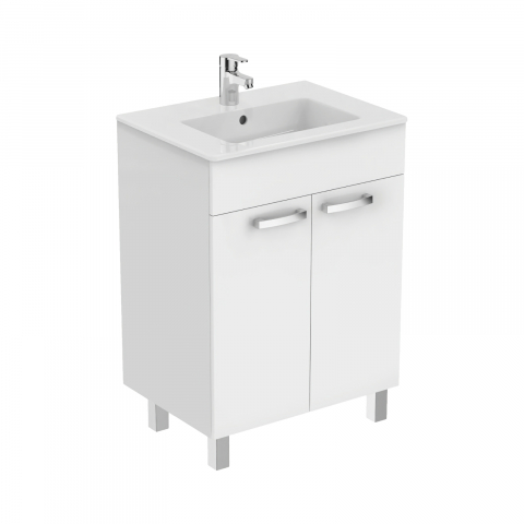 Mobilier TEMPO stativ 2 usi 600 mm alb lucios Ideal Standard [1]
