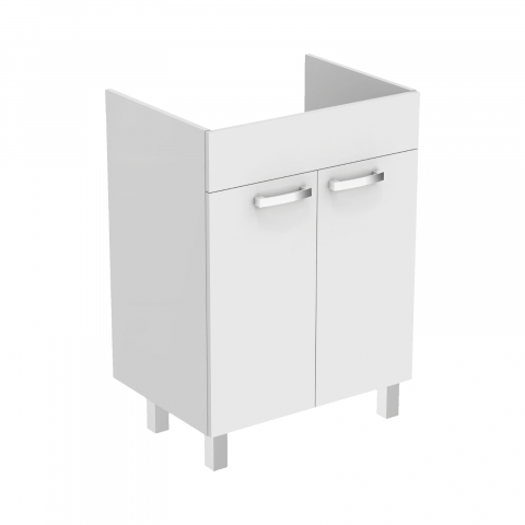 Mobilier de baie - Mobilier TEMPO stativ 2 usi 600 mm alb lucios Ideal Standard